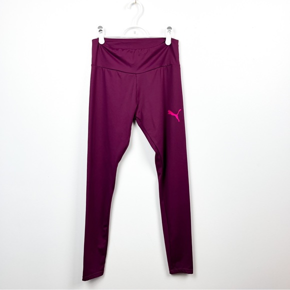 Puma Deep Pink Athletic Leggings